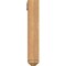 Ekena Millwork Olympic Arts and Crafts Smooth Bracket w/ Offset Brace, Western Red Cedar, 5 1/2"W x 24"D x 32"H BKT0604X24X32OLY03SWR - alternate 4